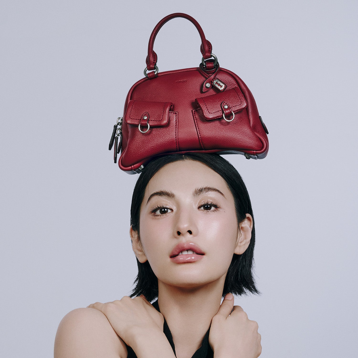 Toque Pocket Tote Piccolo Topo Red