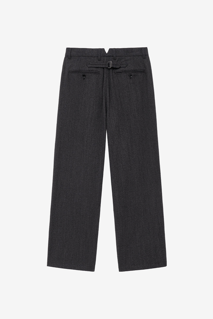 Wool Tapered Pants GREY