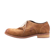 Holly Suede Comfort Derby Shoes Beige