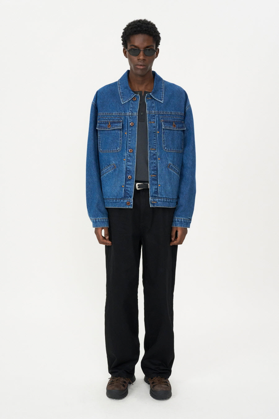 TYPE-2 Trucker Jacket BLUE