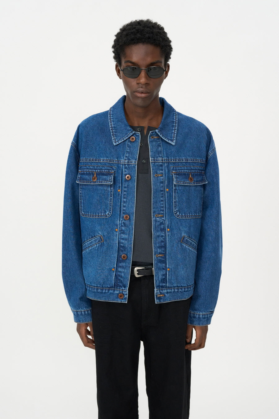 TYPE-2 Trucker Jacket BLUE