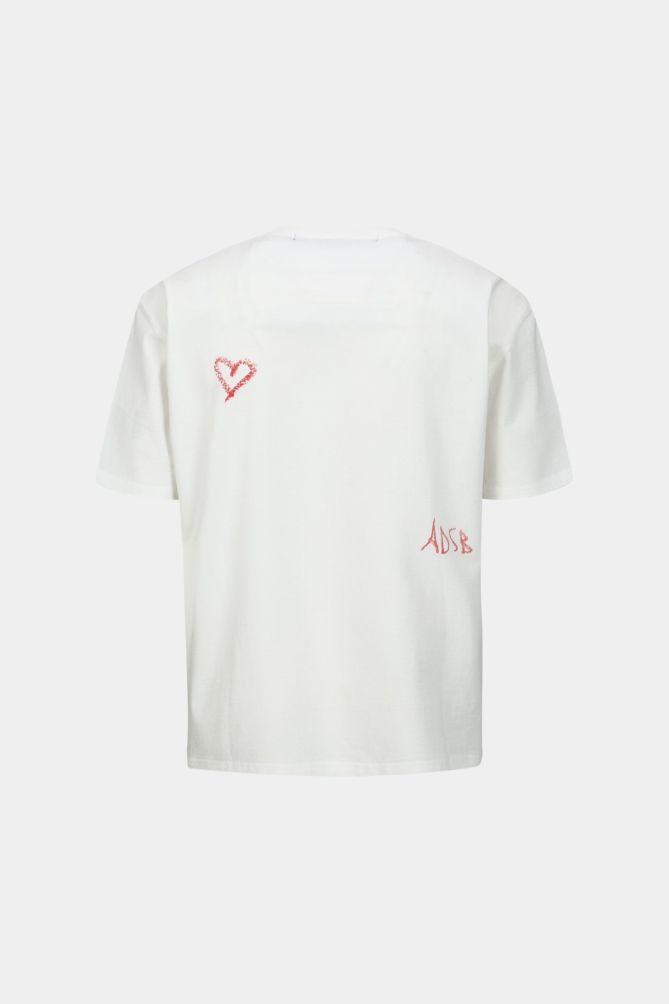(ESSENTIAL) UNISEX AGAIN LIP T-SHIRT atb1406u(WHITE)
