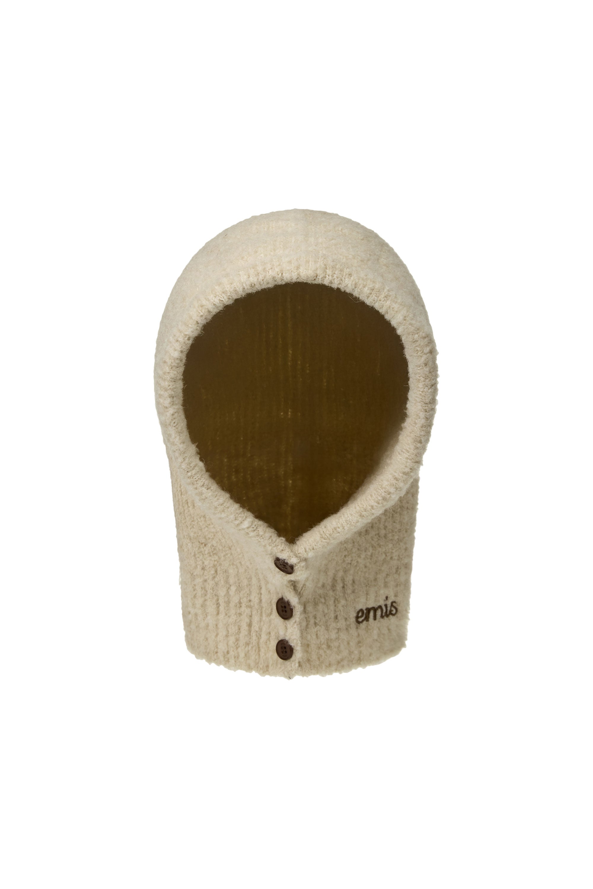BUTTON BALACLAVA - BEIGE