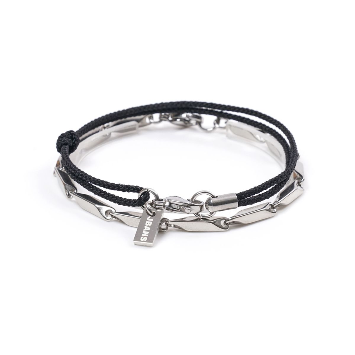 JBANS Classic Prism213 Simple Color String 595BK Bracelet Set (C2101-SE154_BK)