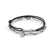 JBANS Classic Prism213 Simple Color String 595BK Bracelet Set (C2101-SE154_BK)