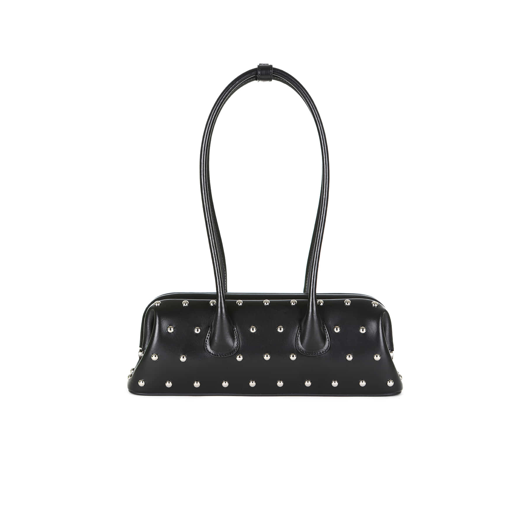 BOAT WIDE MINI [BLACK STUD]