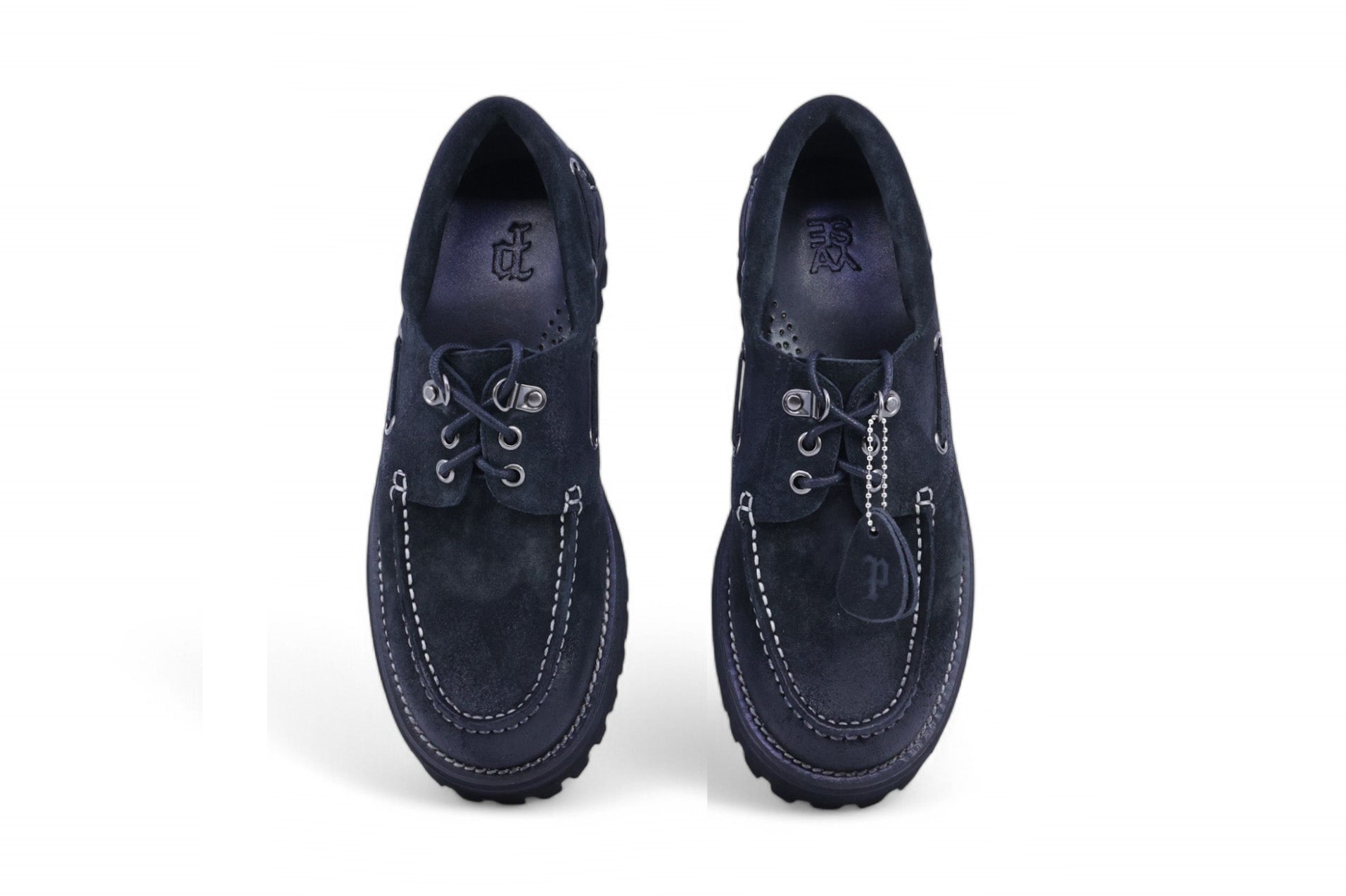 Yase x Piro Boat Shoes Black