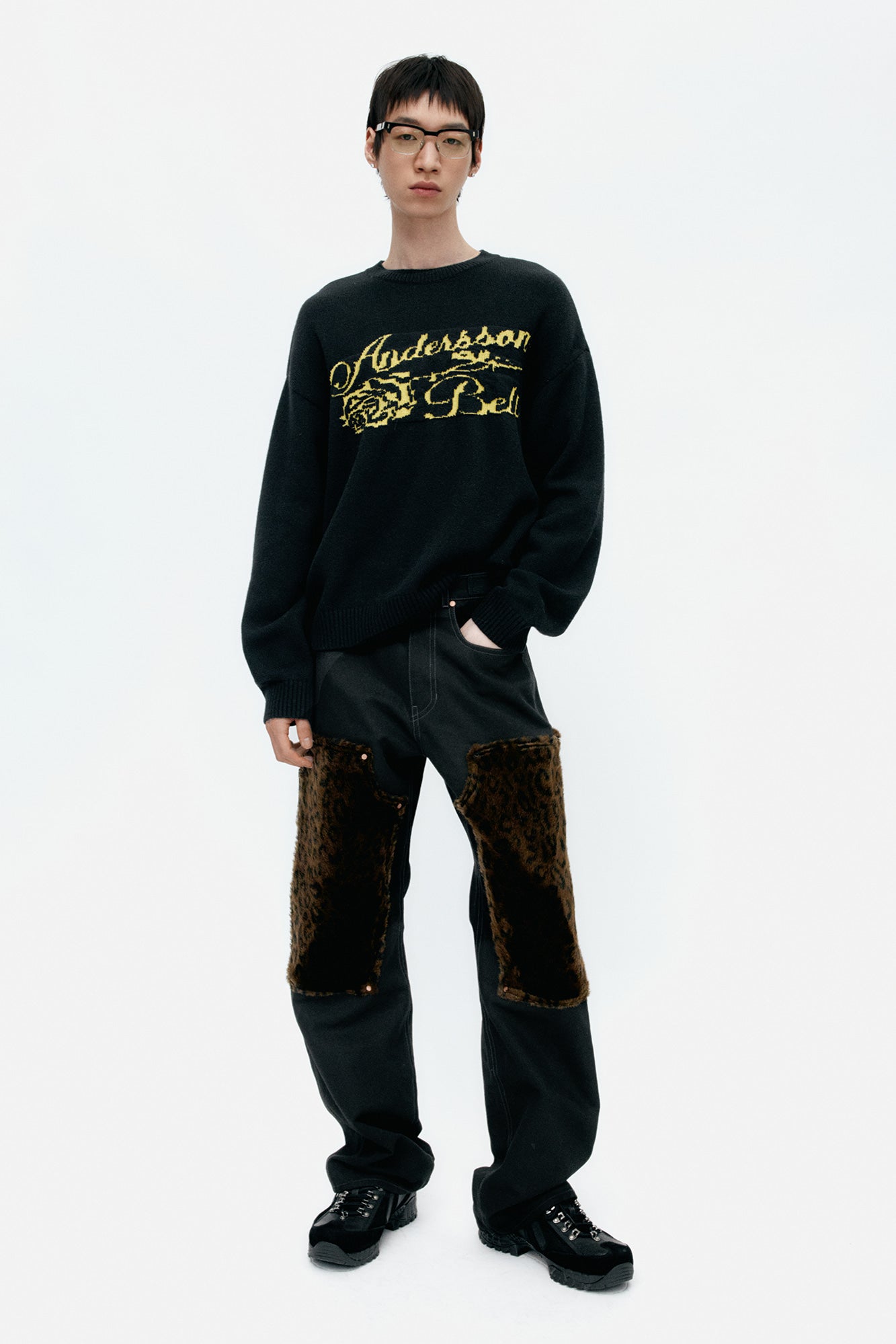 UNISEX VERONA TRAINER aaa496u(BLACK)