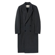 Maphel Cashmere Picked Double Coat MELANGE GREY
