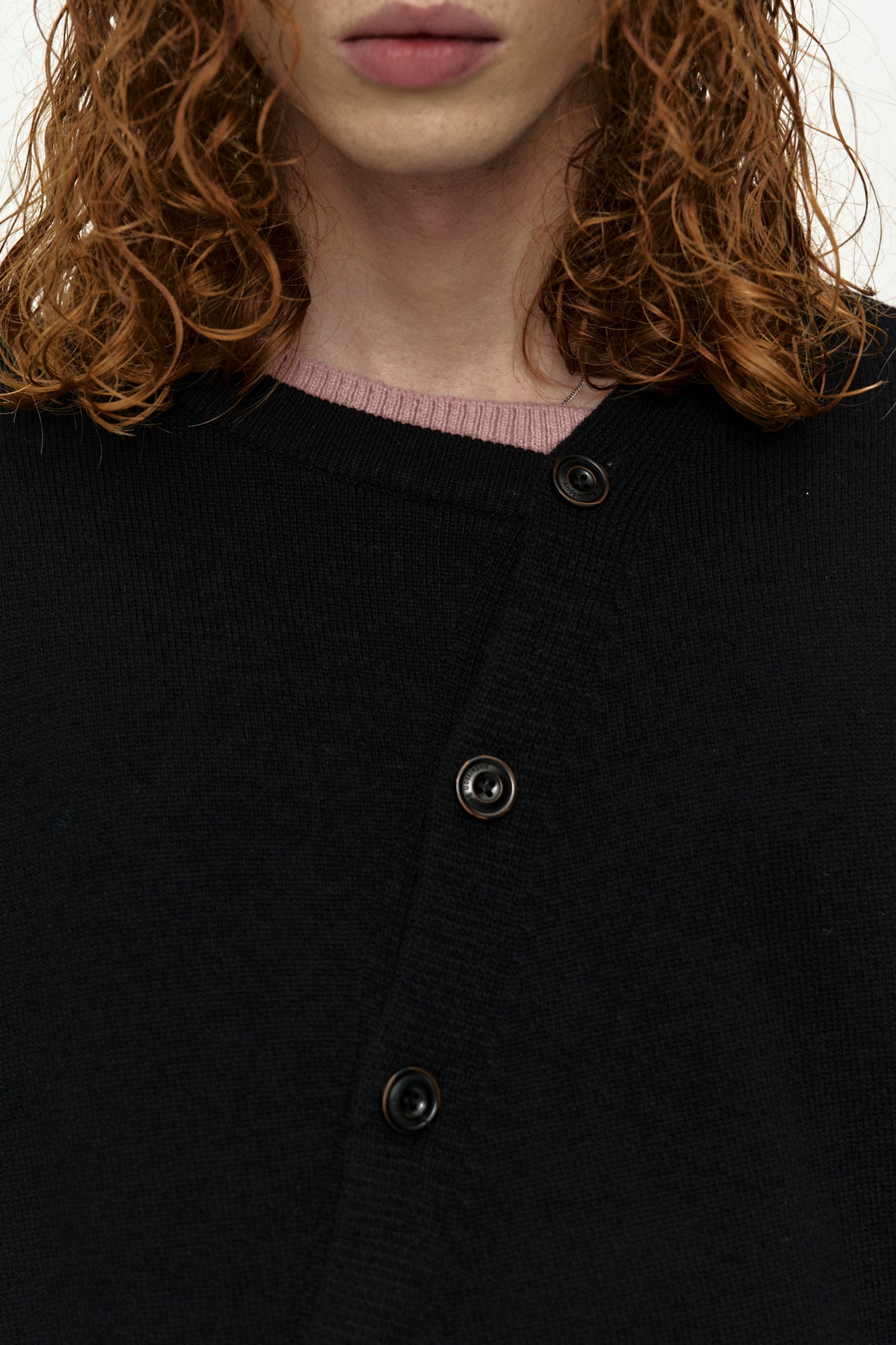 [2/20 Pre-order Shipping] LAYERED CARDIGAN atb1433m(BLACK)