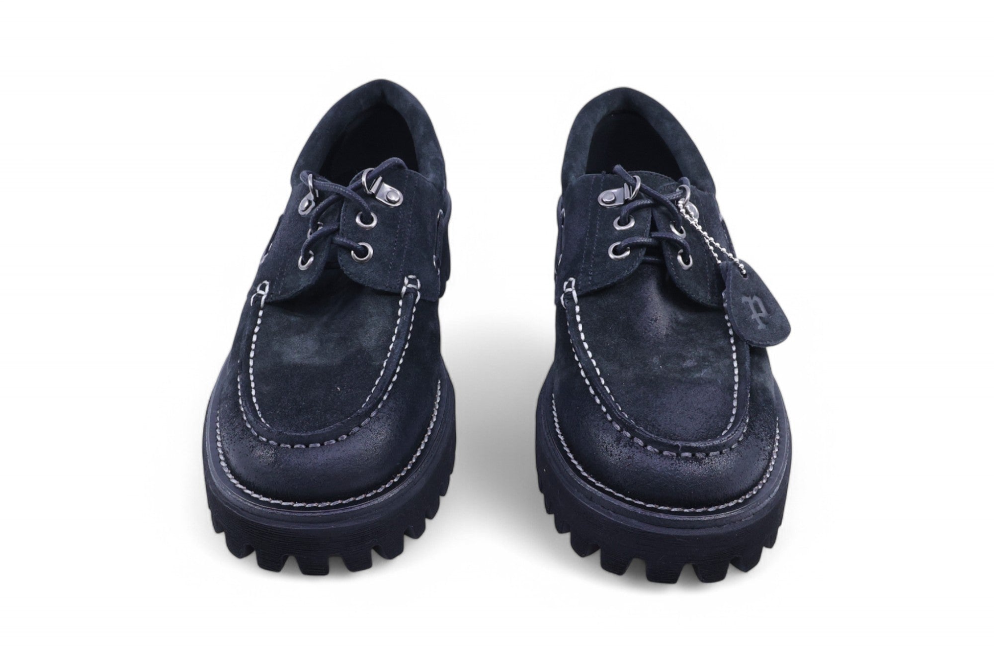 Yase x Piro Boat Shoes Black