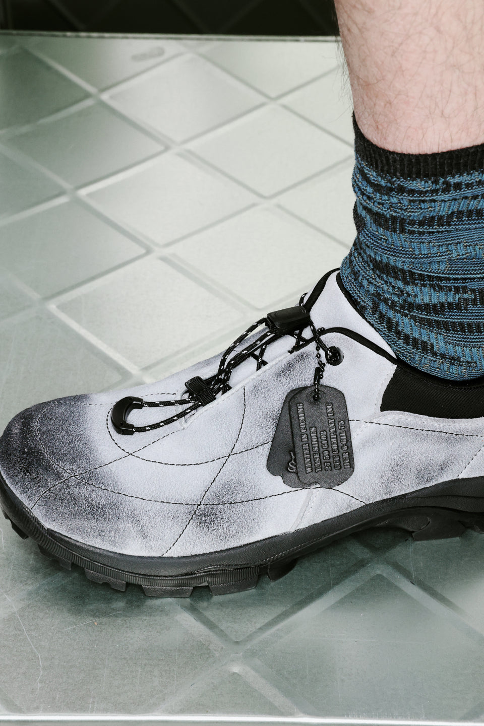 [Yaese X Choi Gyeo-ul] Forest Wax Washing Hiking Shoes White