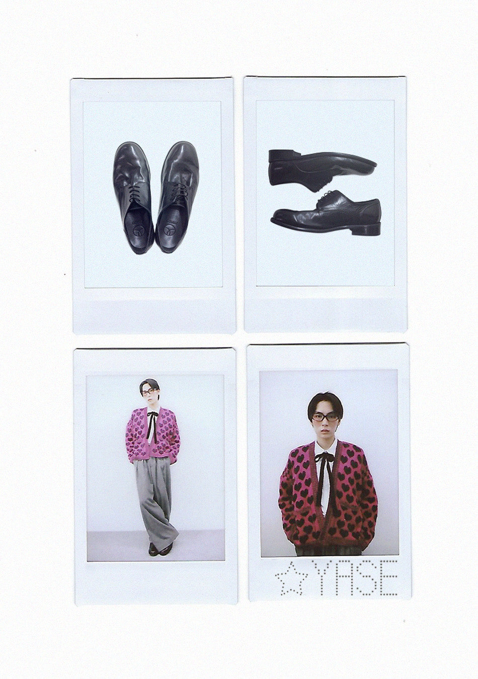 Longville Horsehide Derby Shoes Black