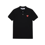Heart Logo PK Short Sleeve T-Shirt Black