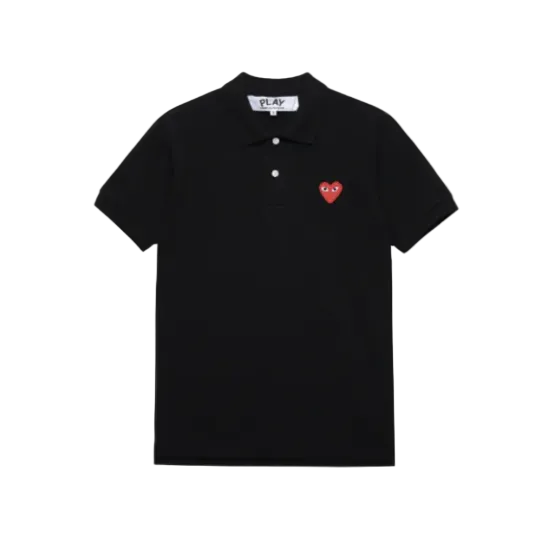 Heart Logo PK Short Sleeve T-Shirt Black