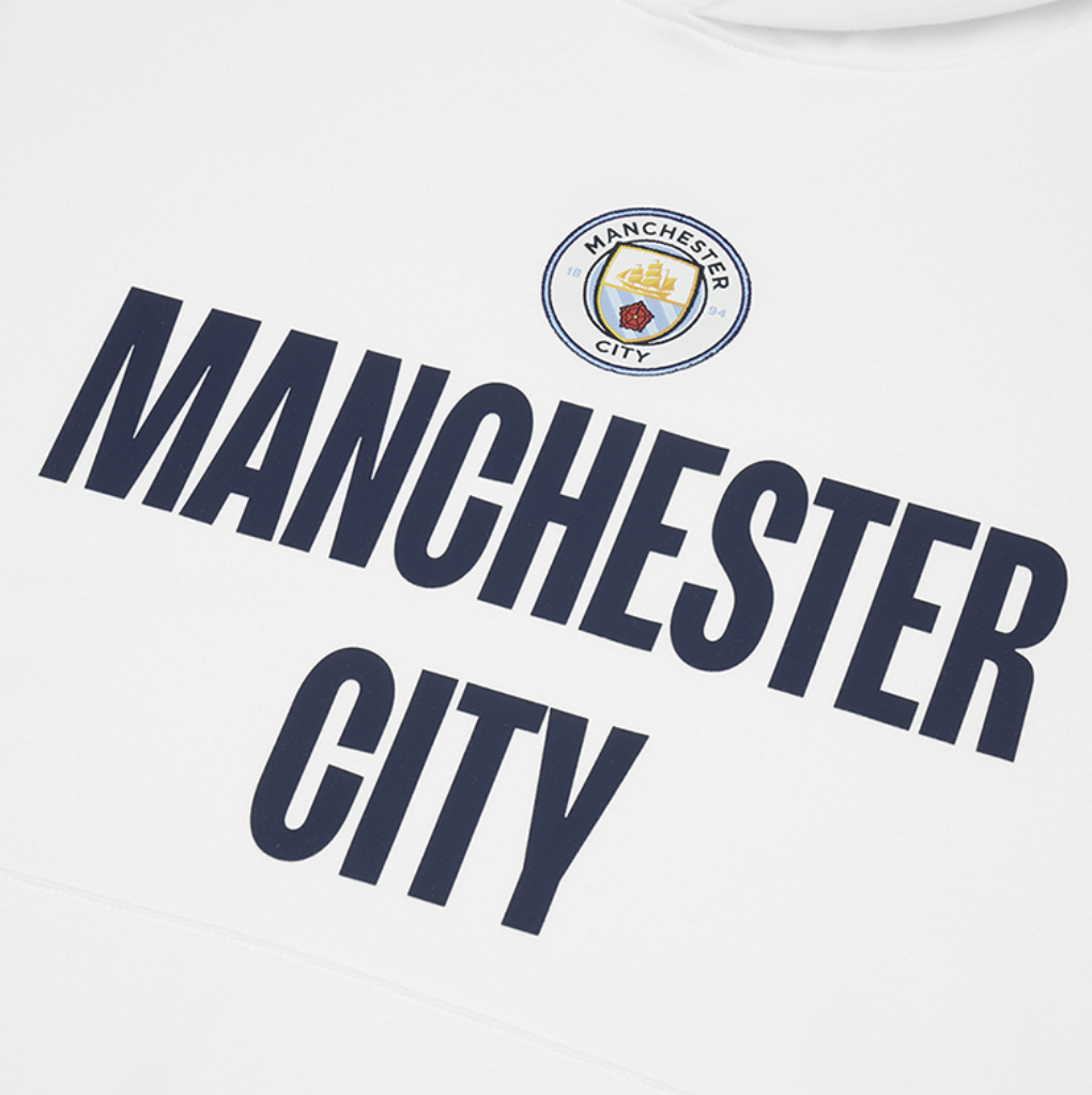 Man City Essential Club Hoodie (M3HM302XWHT-W)