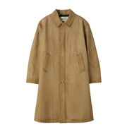 VINTAGE EFFECT COTTON COAT (DESERT)