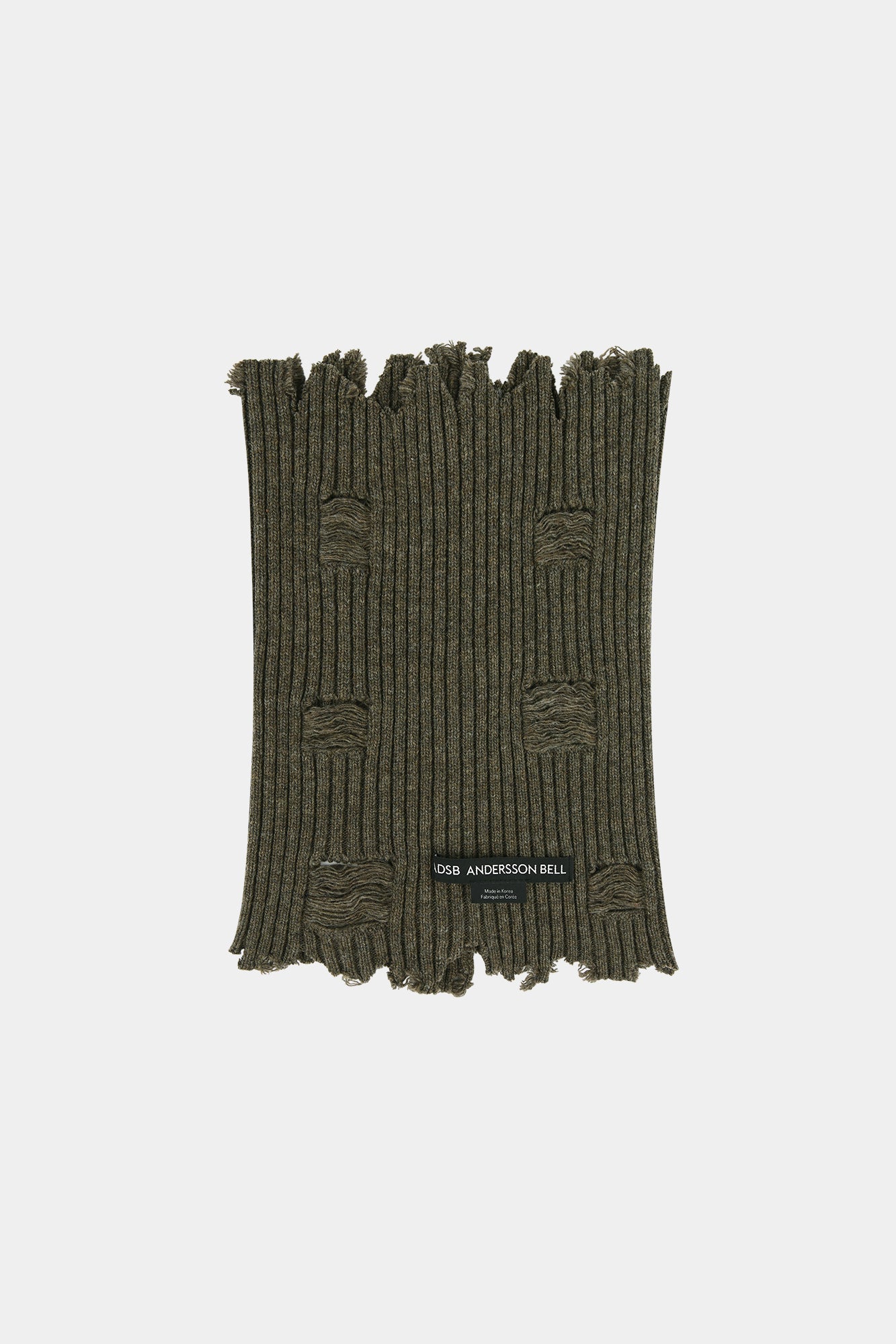 UNISEX ROGHEN WOOL NECK WARMER aaa421u (TAUPE)