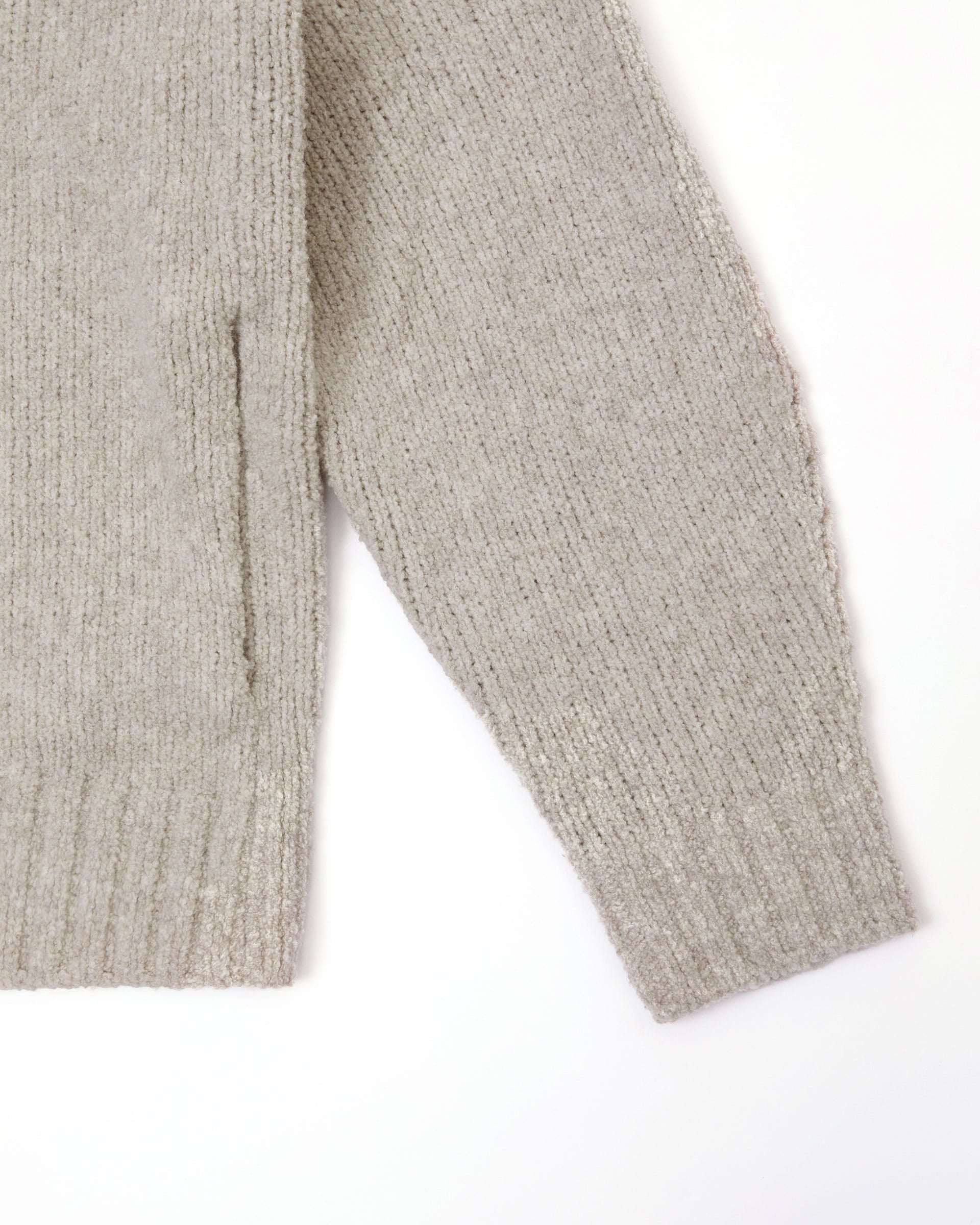 Sig; BL Tag knit zip-up 01