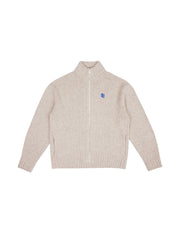 Sig; BL Tag knit zip-up 01