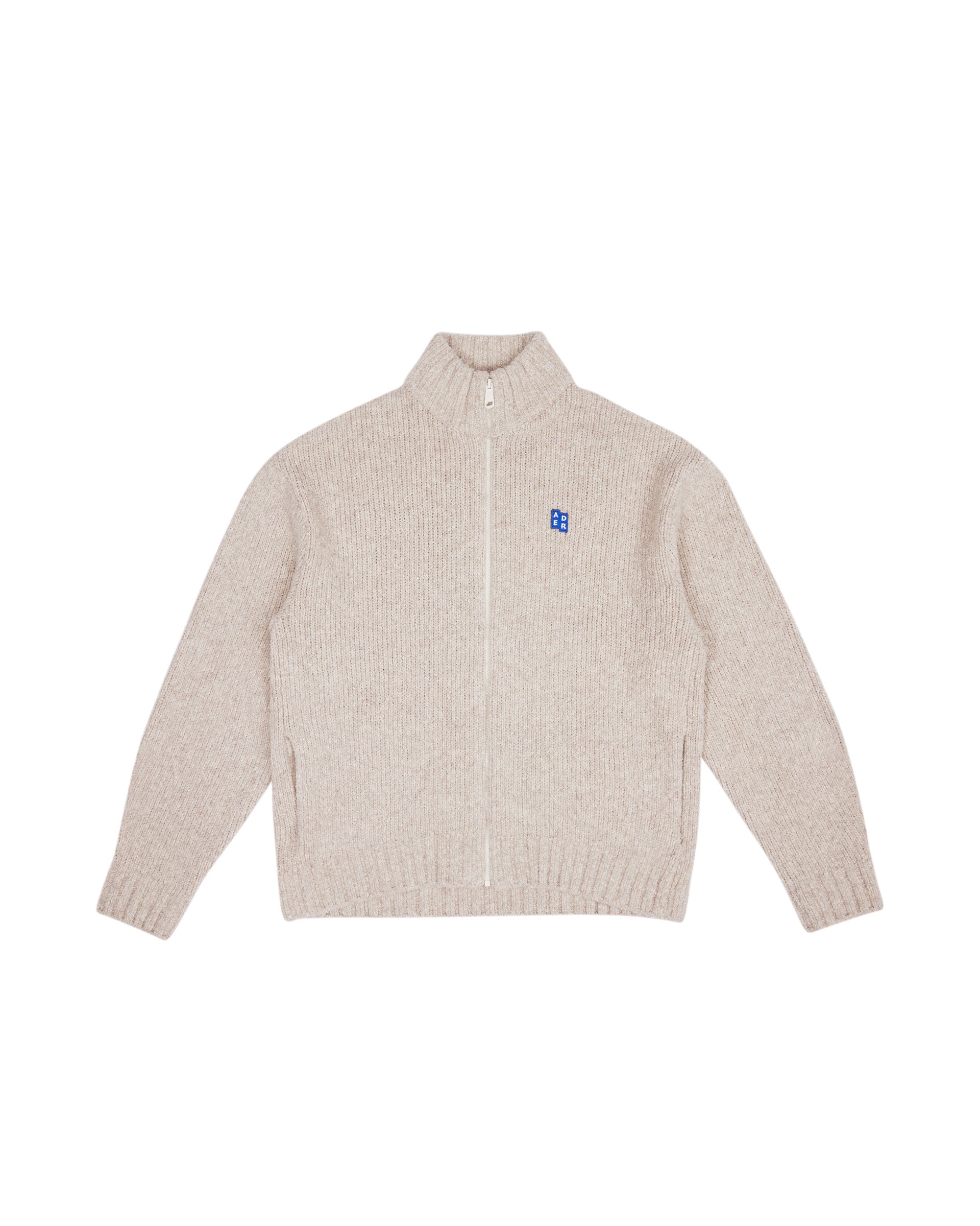 Sig; BL Tag knit zip-up 01