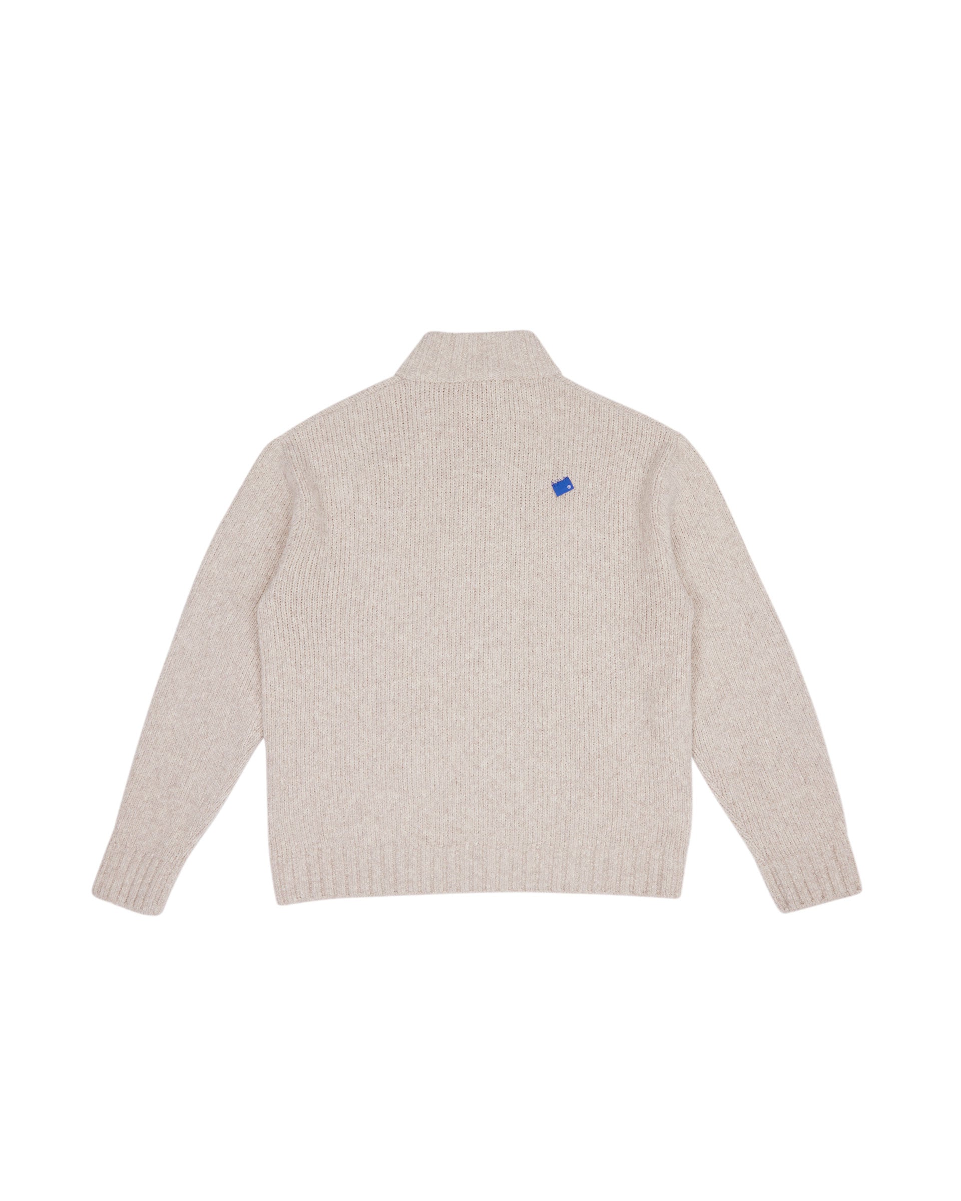 Sig; BL Tag knit zip-up 01