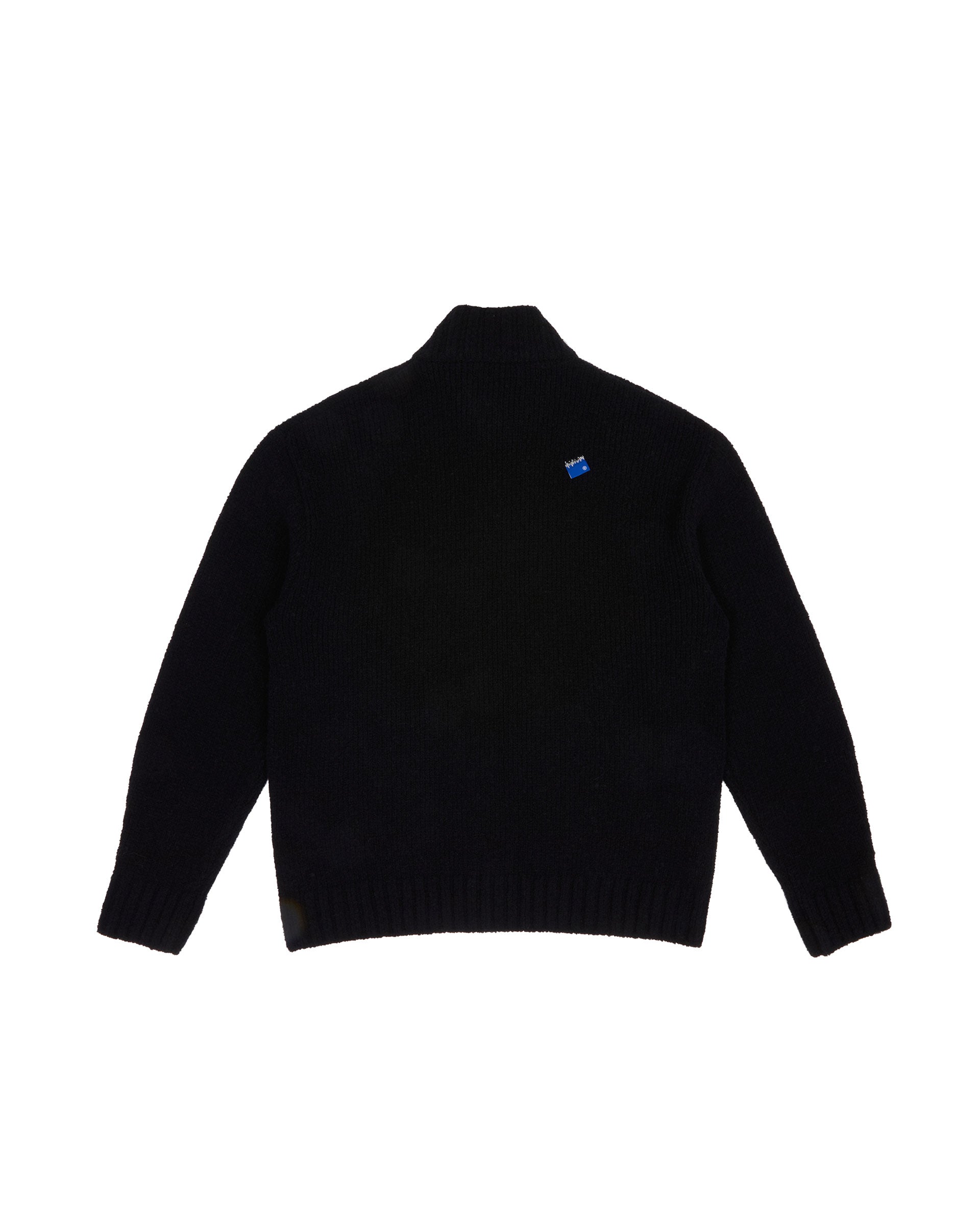 Sig; BL Tag knit zip-up 01