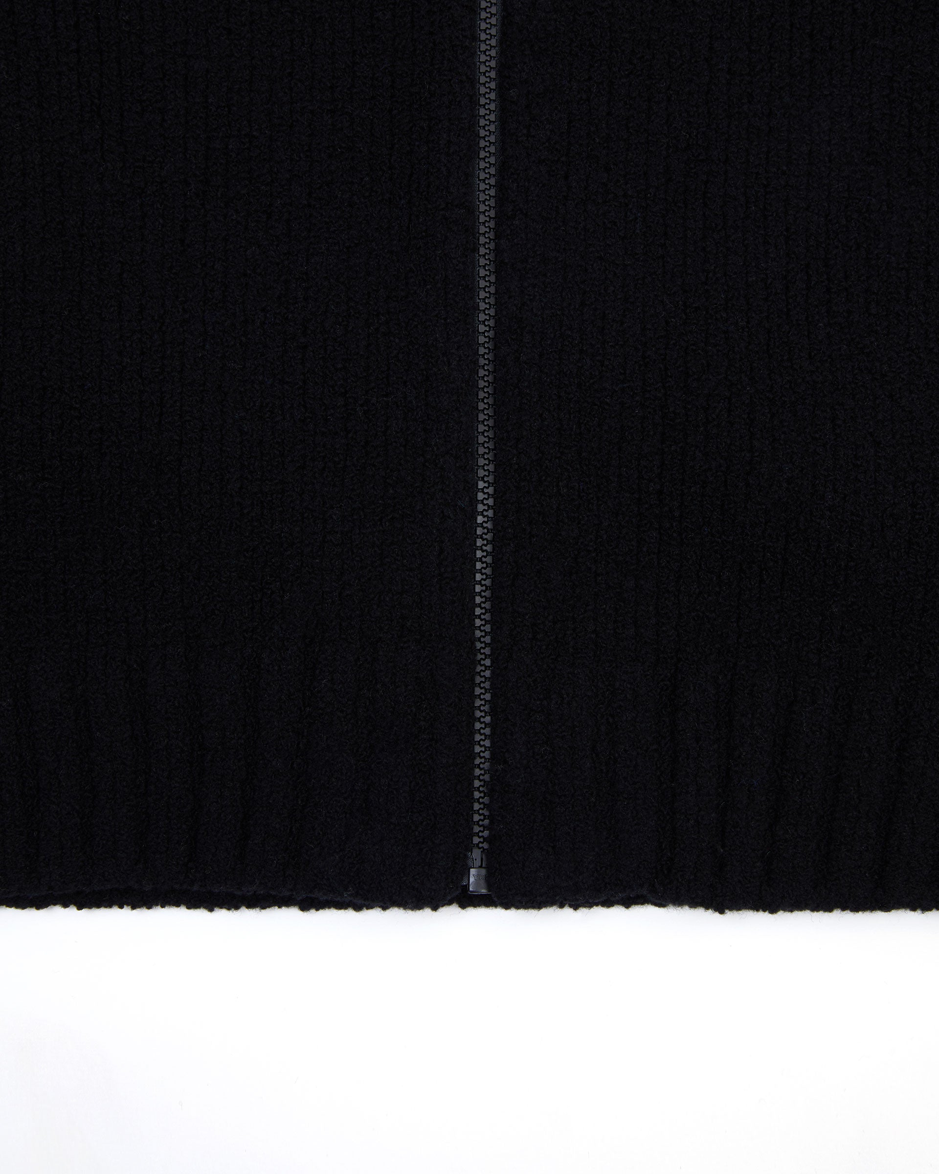 Sig; BL Tag knit zip-up 01