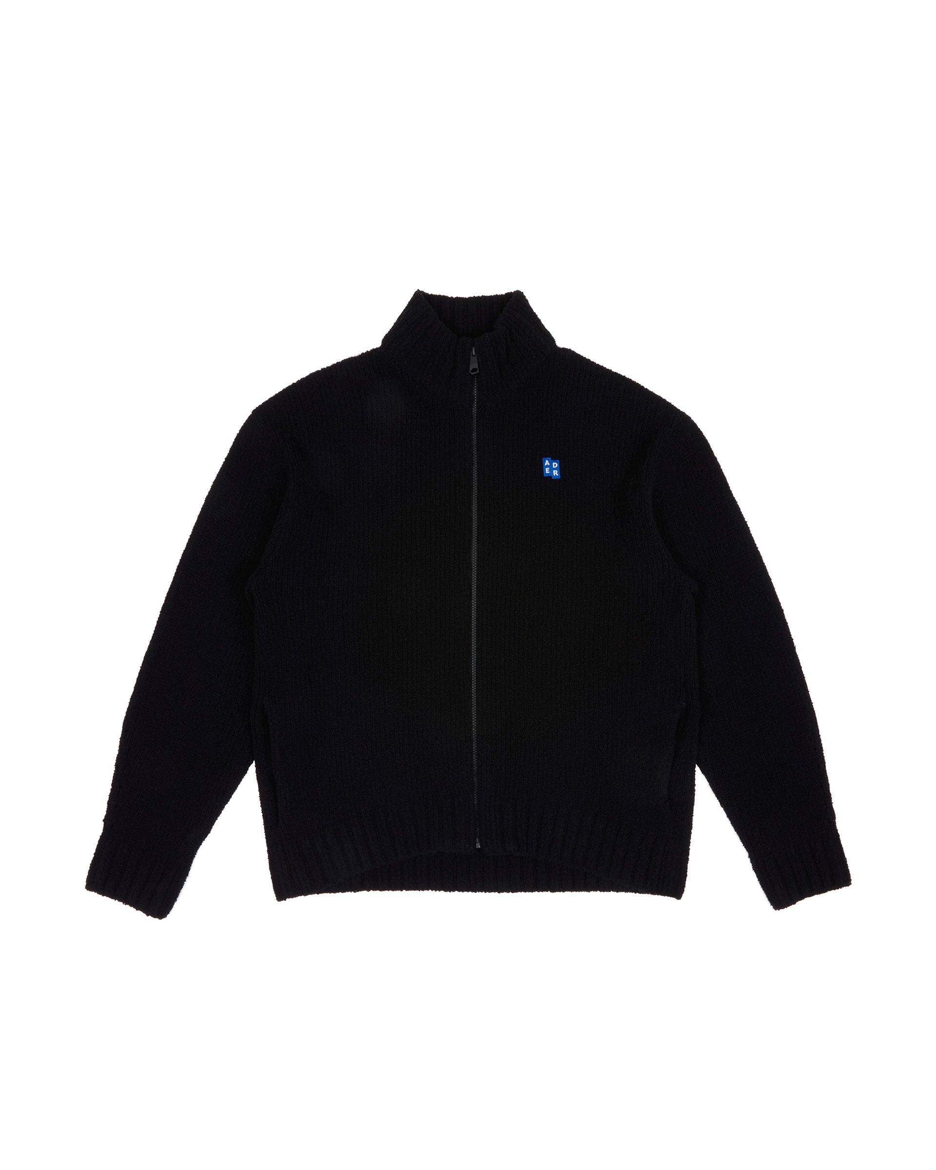 Sig; BL Tag knit zip-up 01