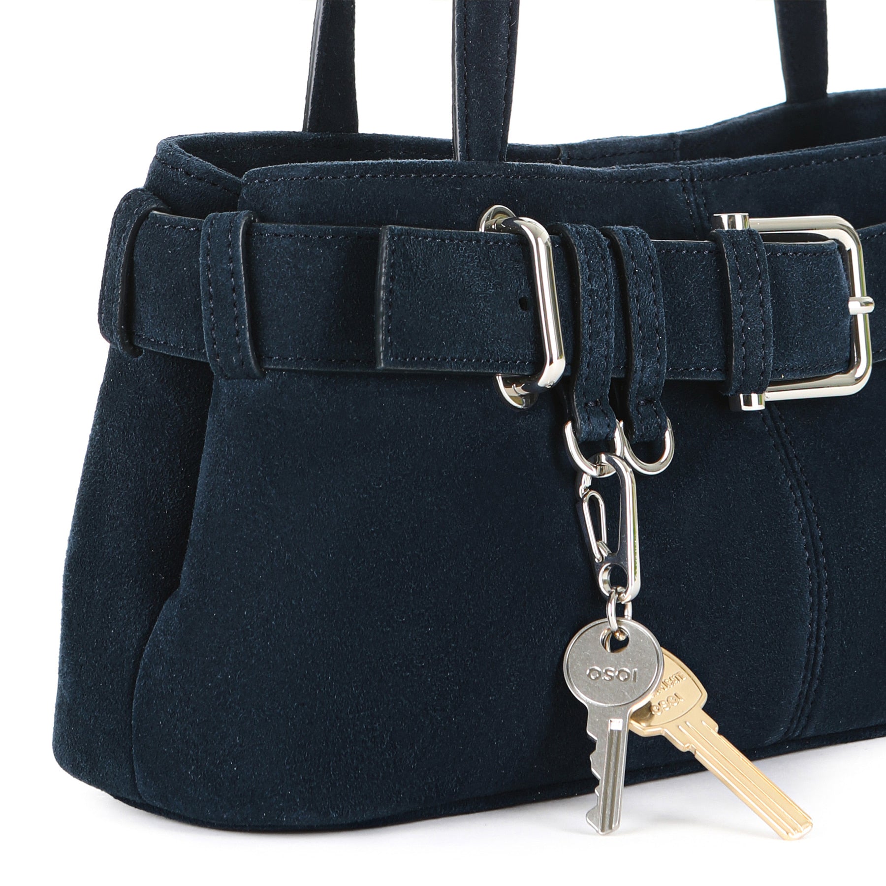 SHOULDER BROCLE MINI [SUEDE NAVY]