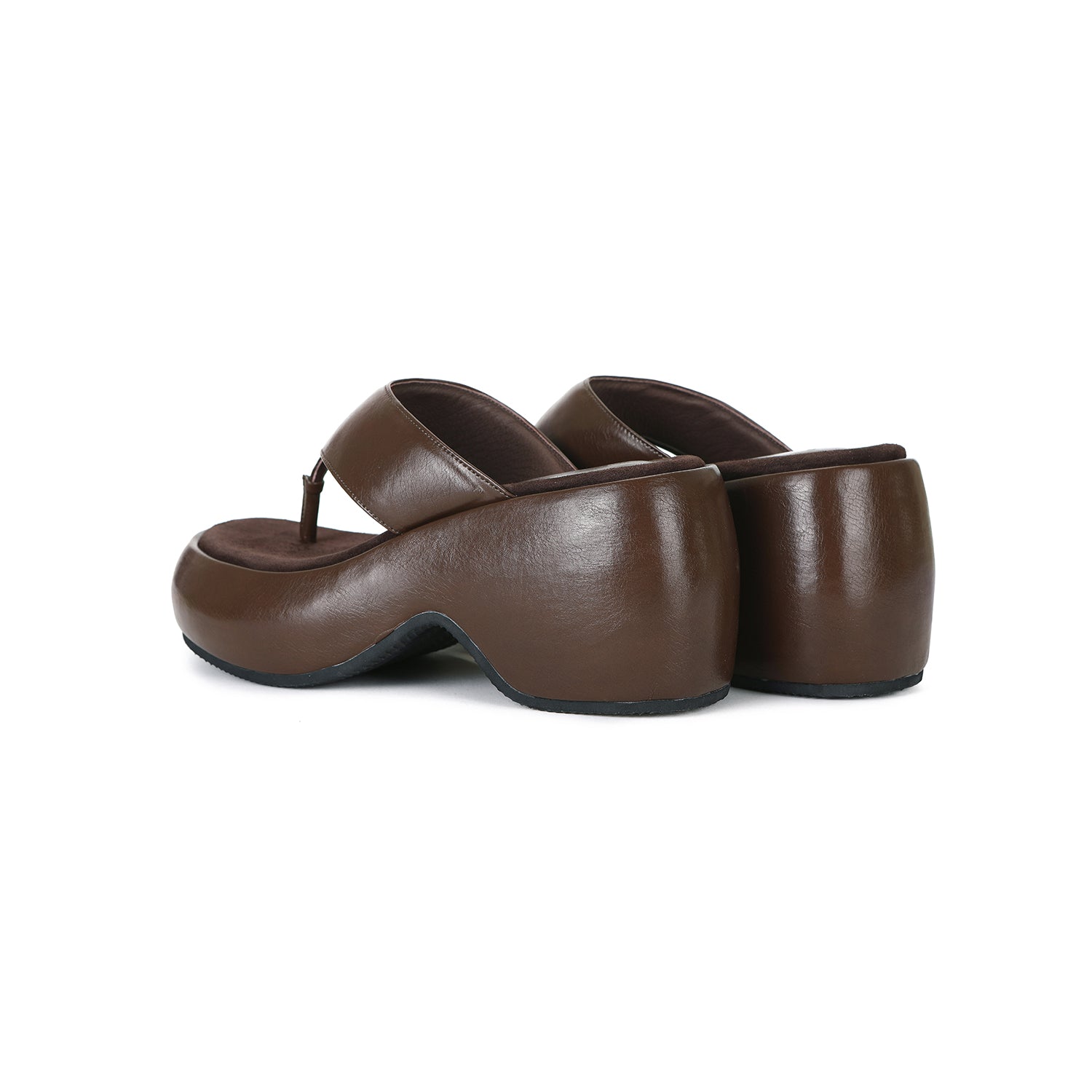 TOBEE PLATFORM [CHOCO BROWN]