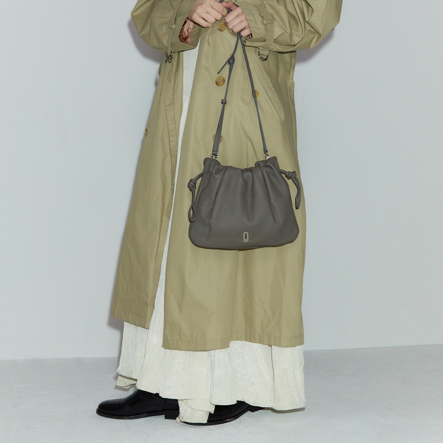 Toque Cloud Drawstring S Shadow Grey