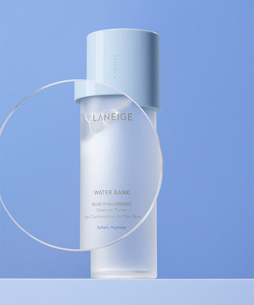 Water Bank Blue Hyaluronic Essence Toner, for Oily Combination Skin