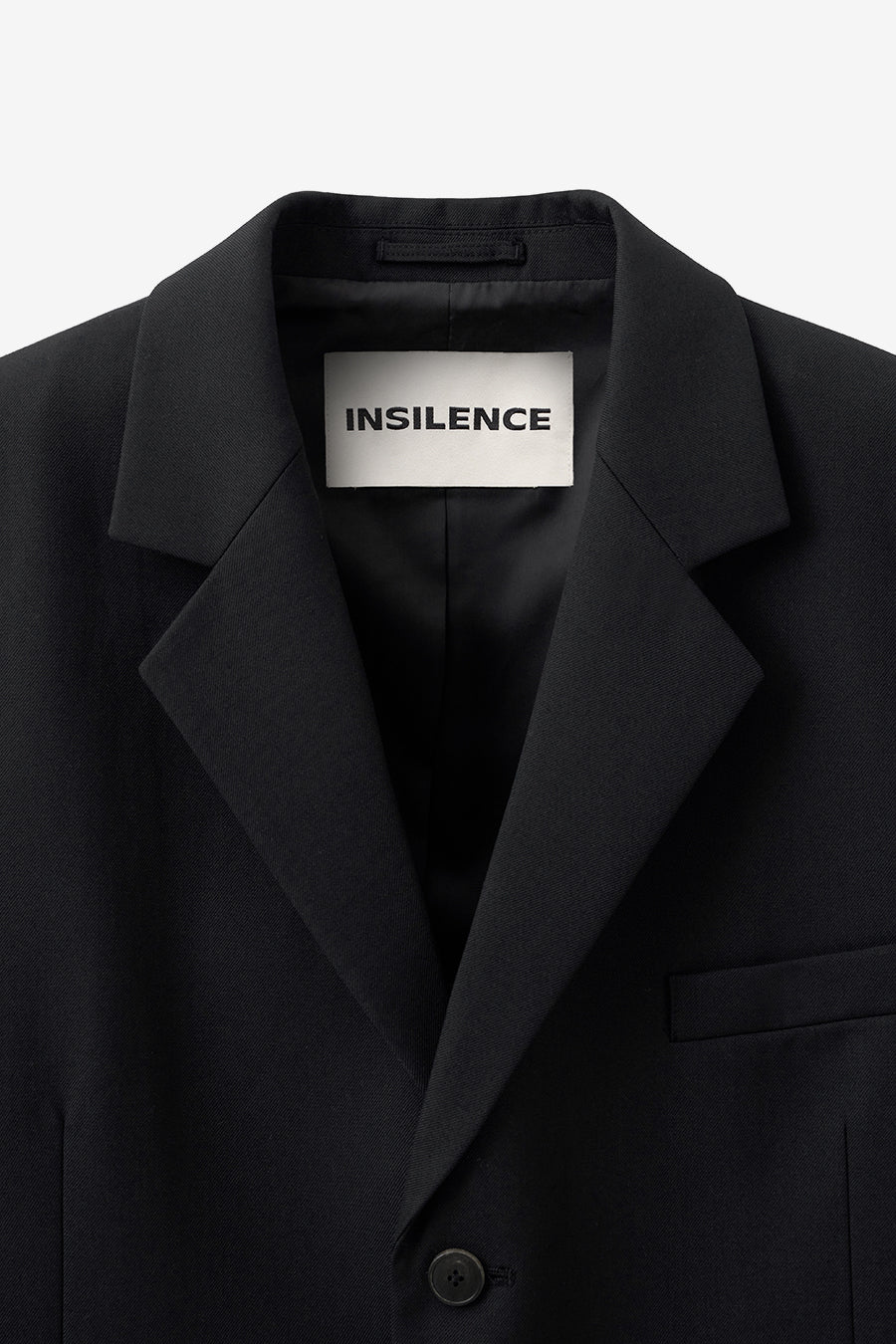 Oversized Wool Blazer BLACK