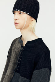 MILANO WOOL BEANIE aaa419m(BLACK)