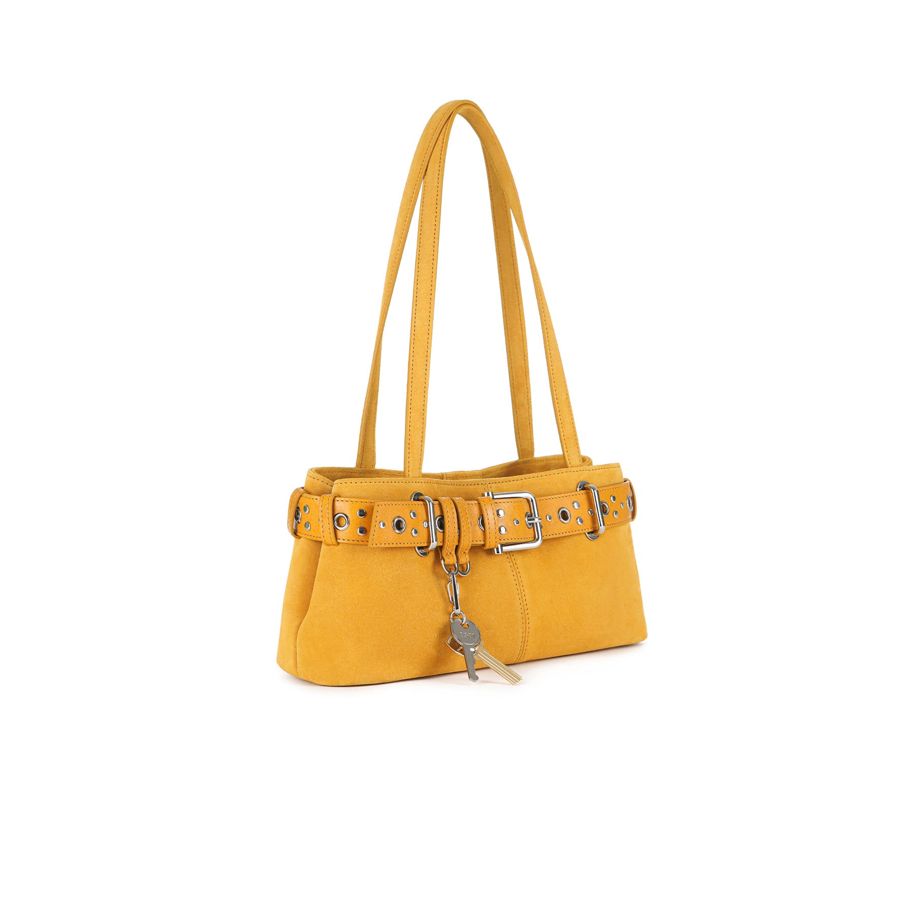 SHOULDER BROCLE MINI [SUEDE MUSTARD COMBI]