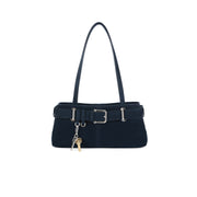 SHOULDER BROCLE MINI [SUEDE NAVY]