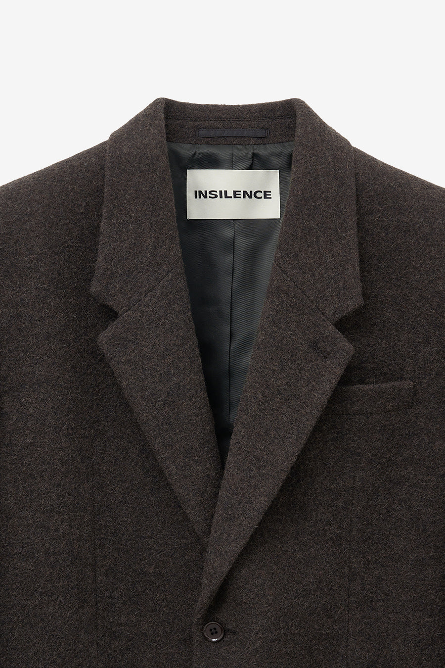 Alpaca Wool Blazer BROWN