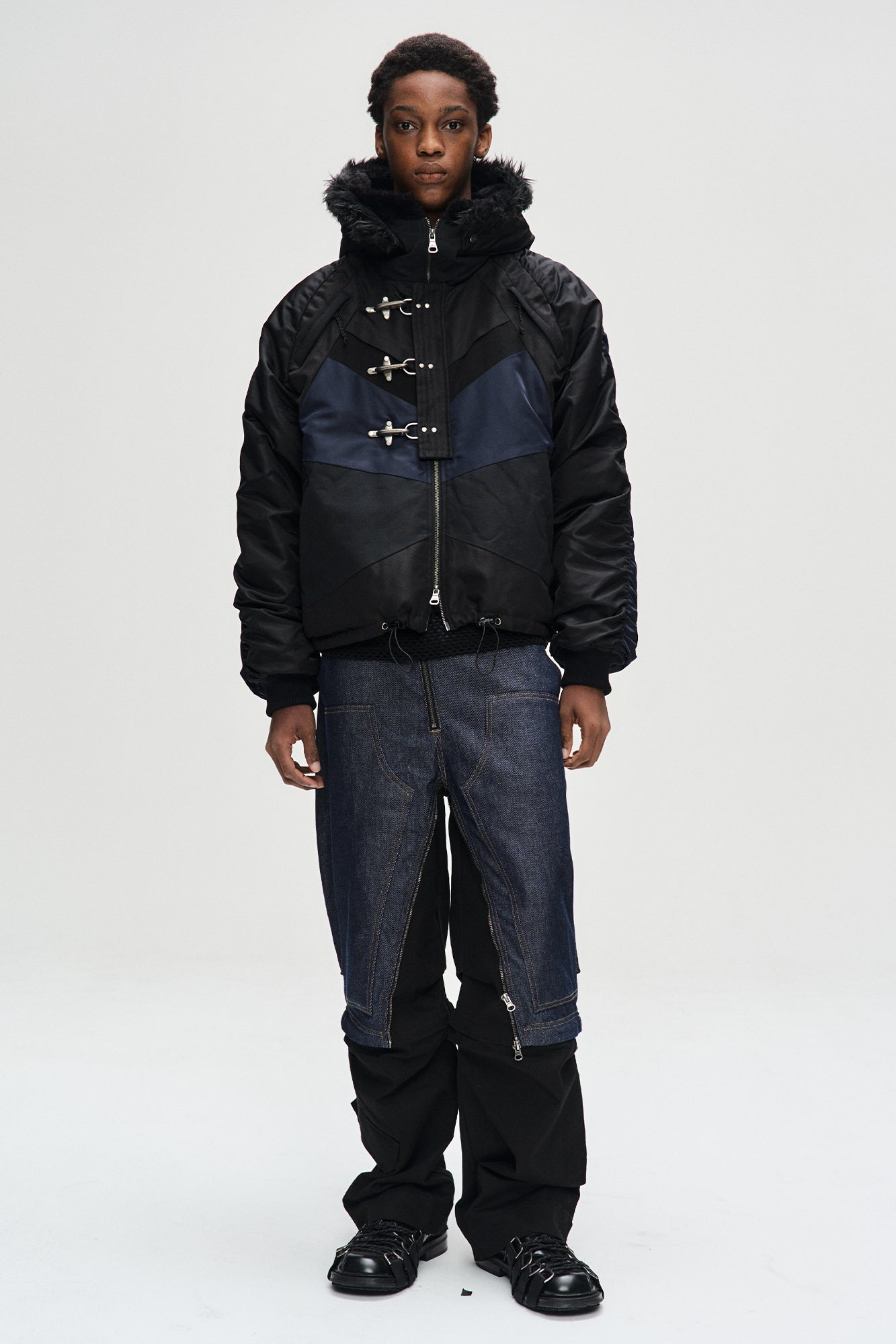 UNISEX NORWEGIAN N2B JUMPER awa690u (BLACK)