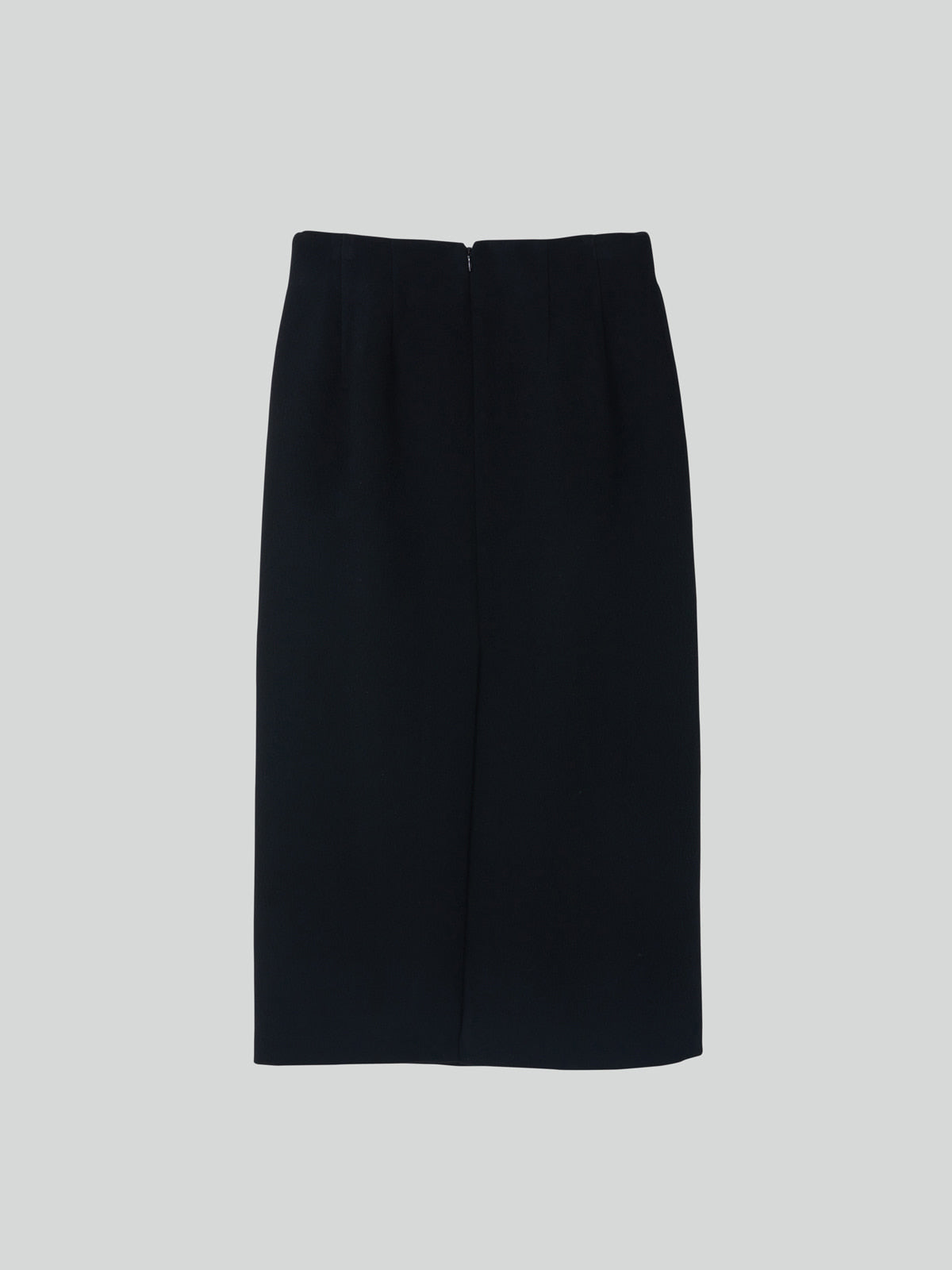 WAIST VOLUME TULIP SKIRT (BLACK)