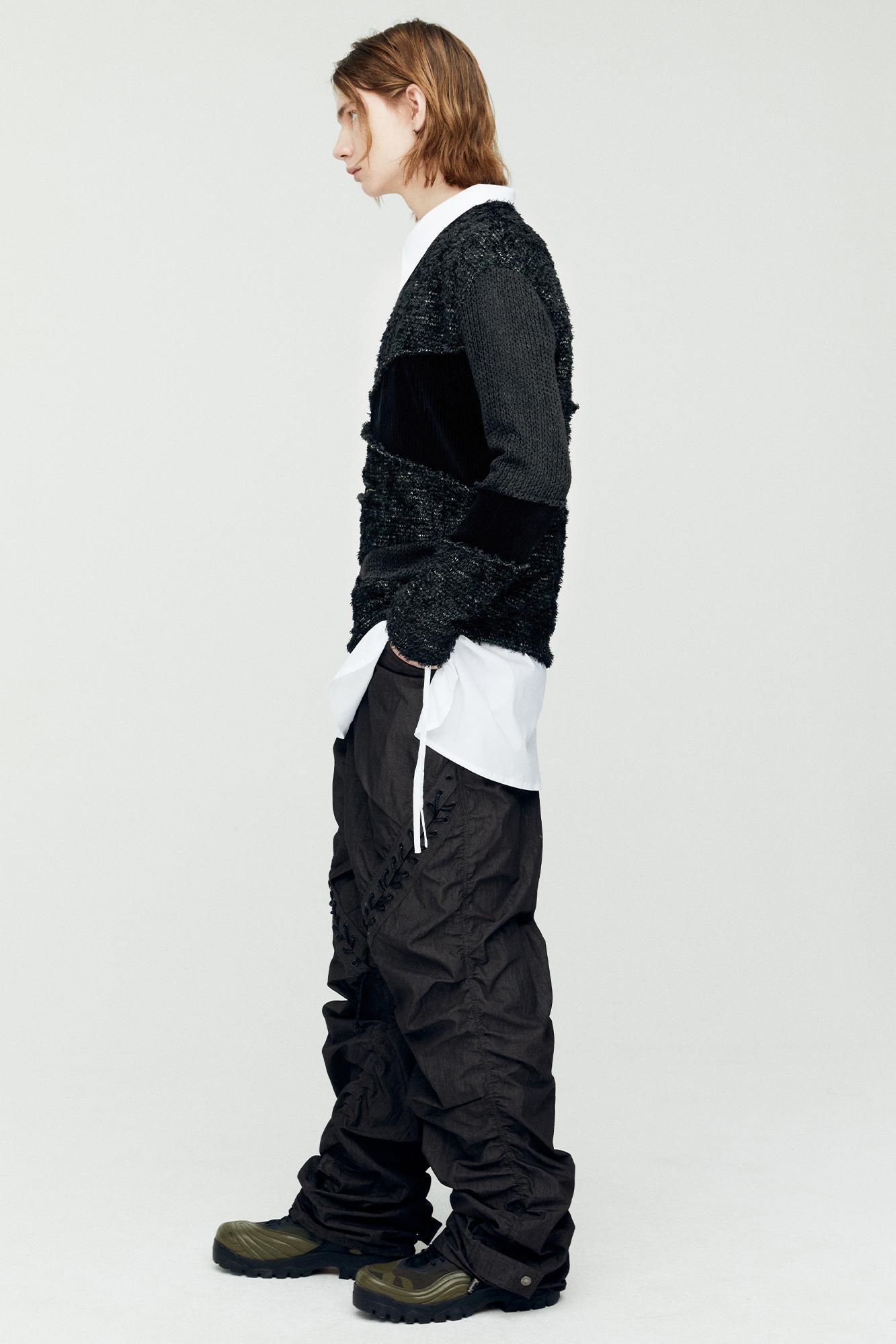 BOUQUET ASYMMETRIC SHIRTS atb1138m (WHITE)