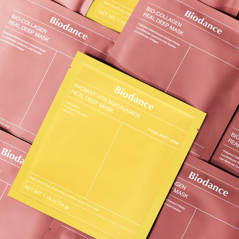 [16 pcs] Collagen & Vita Mask