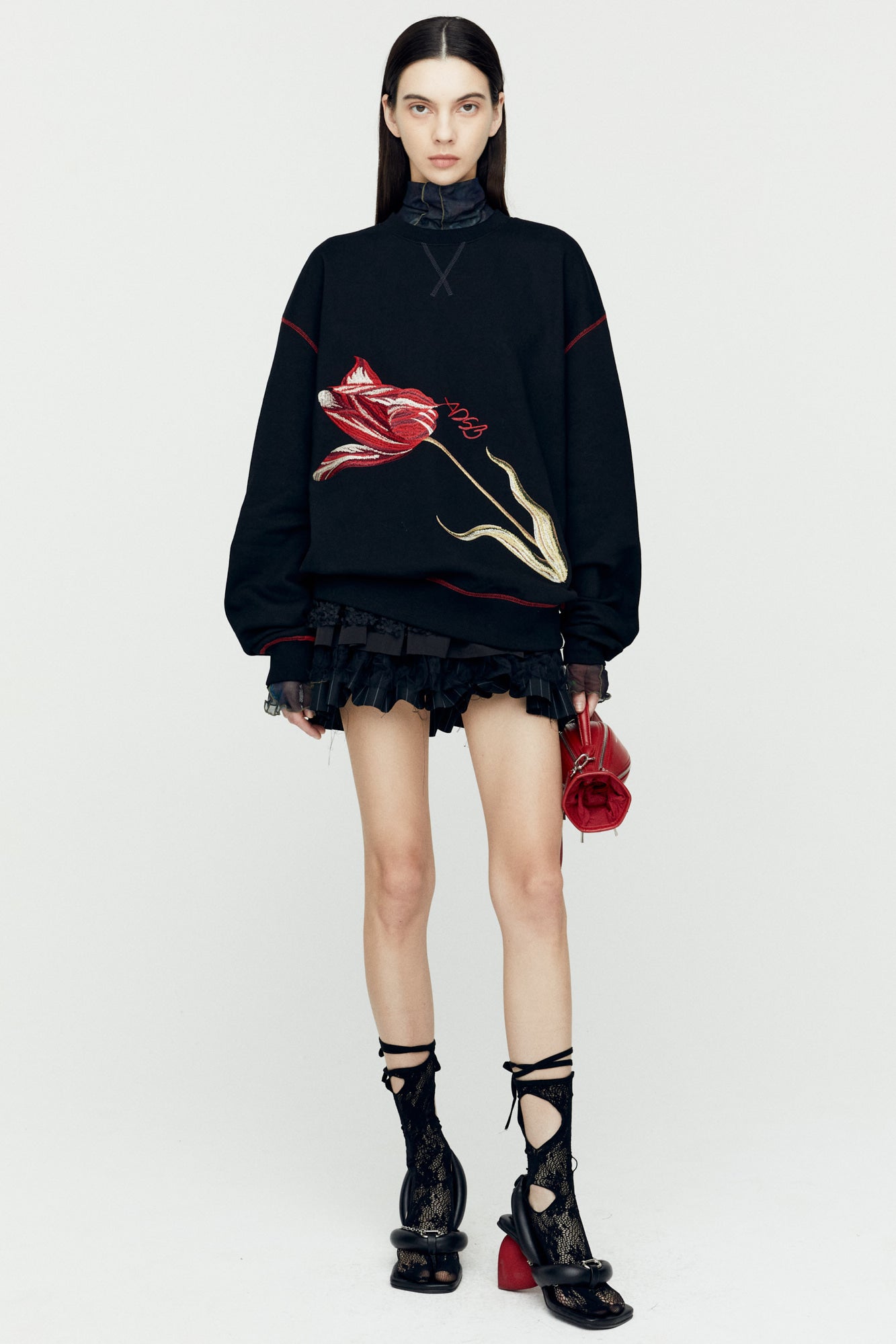 MEDIUM VASO BAG aaa392w(RED)