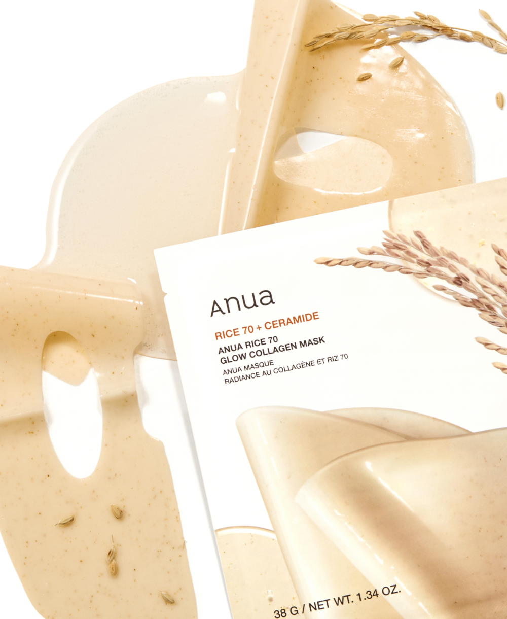 Rice 70 Glow Collagen Mask 4 Sheets