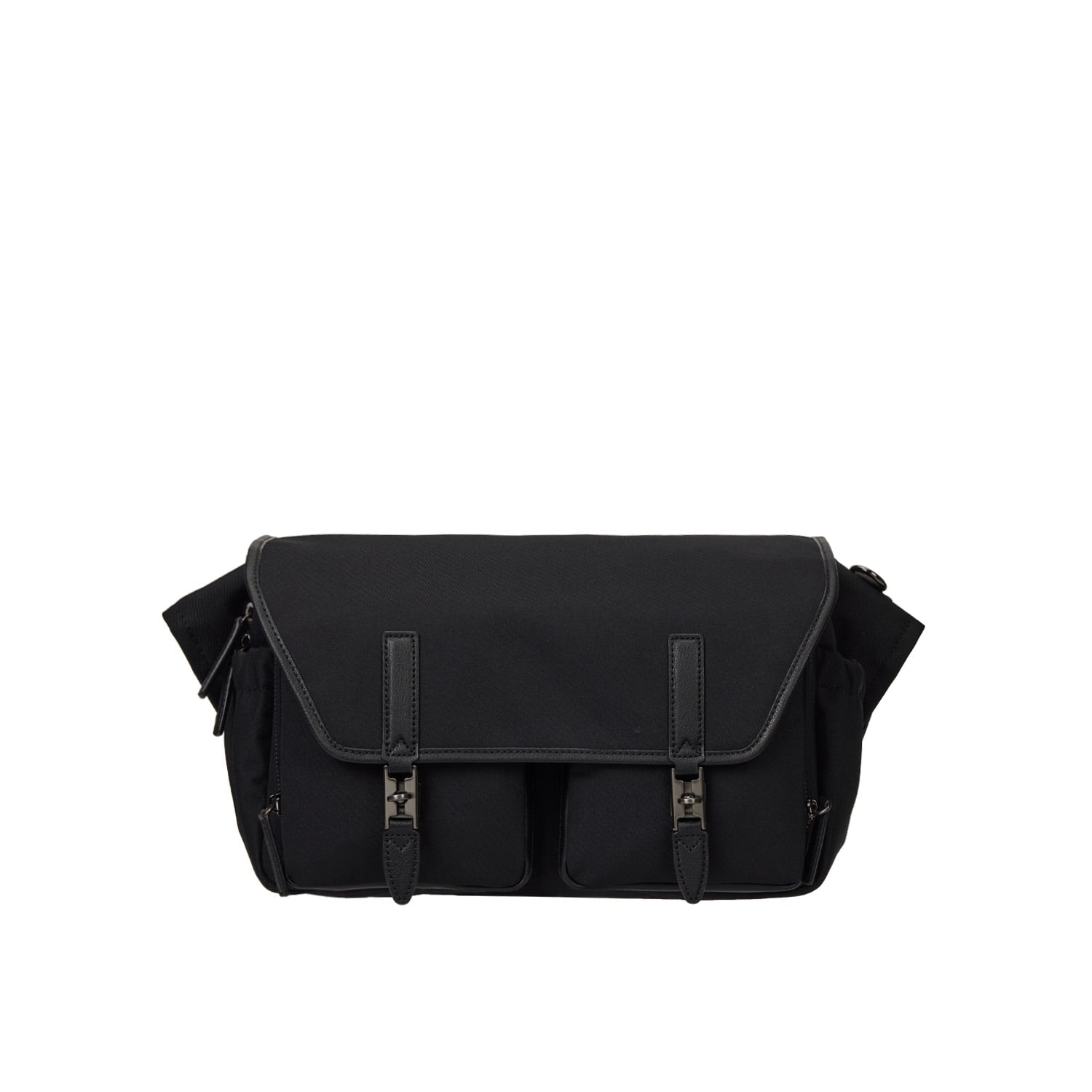 Hey Double Pocket Cordura Shoulder M Black