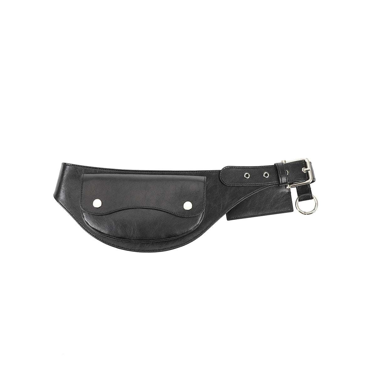 POCKET BELT [WASHED BLACK]