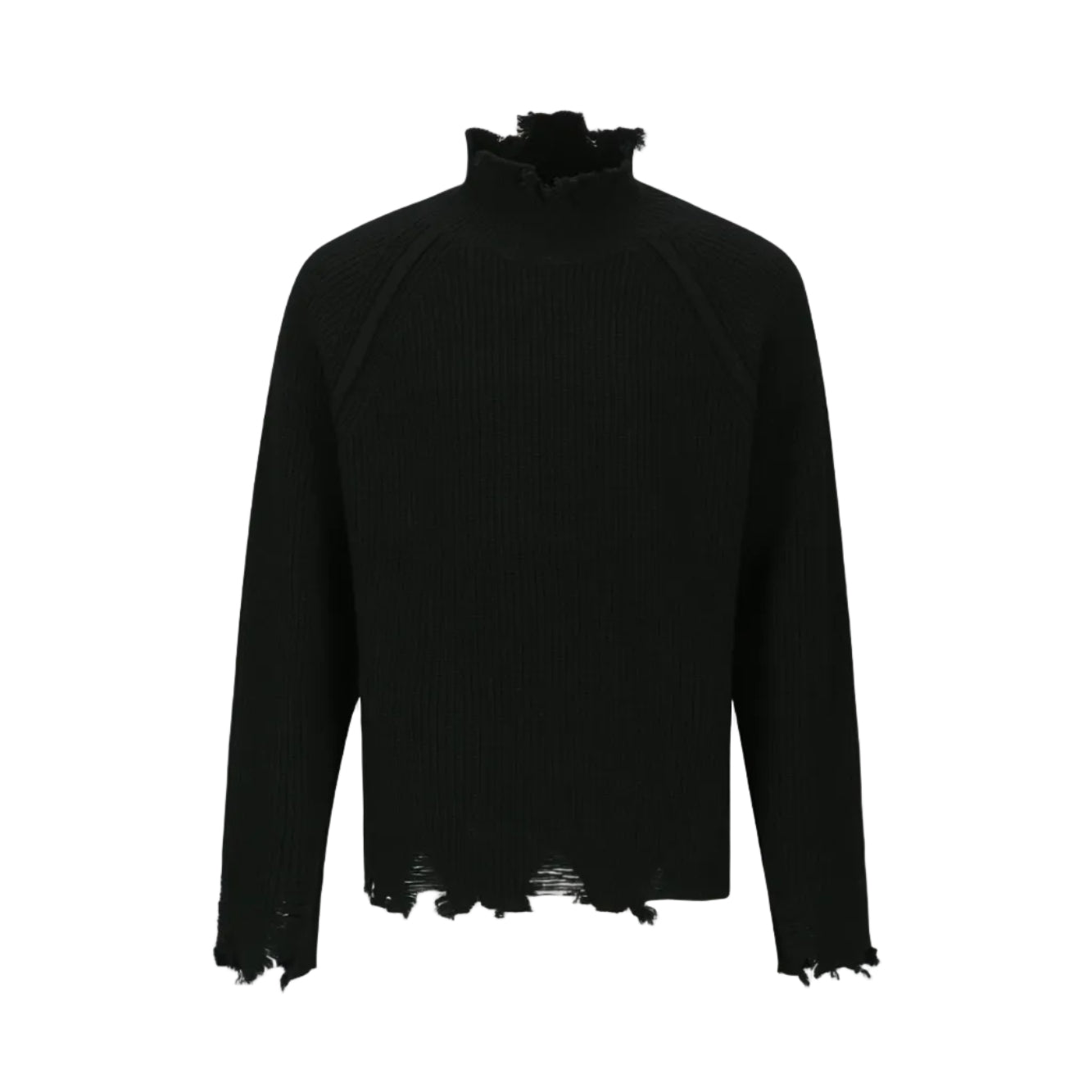 ROGHEN TURTLE NECK SWEATER atb1157m (BLACK)