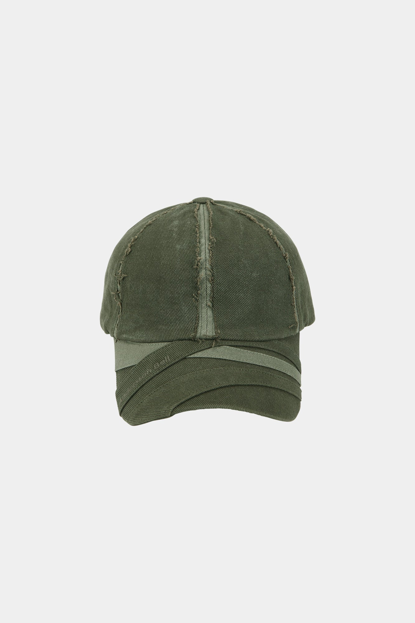UNISEX LAYERED CAP aaa498u (KHAKI)