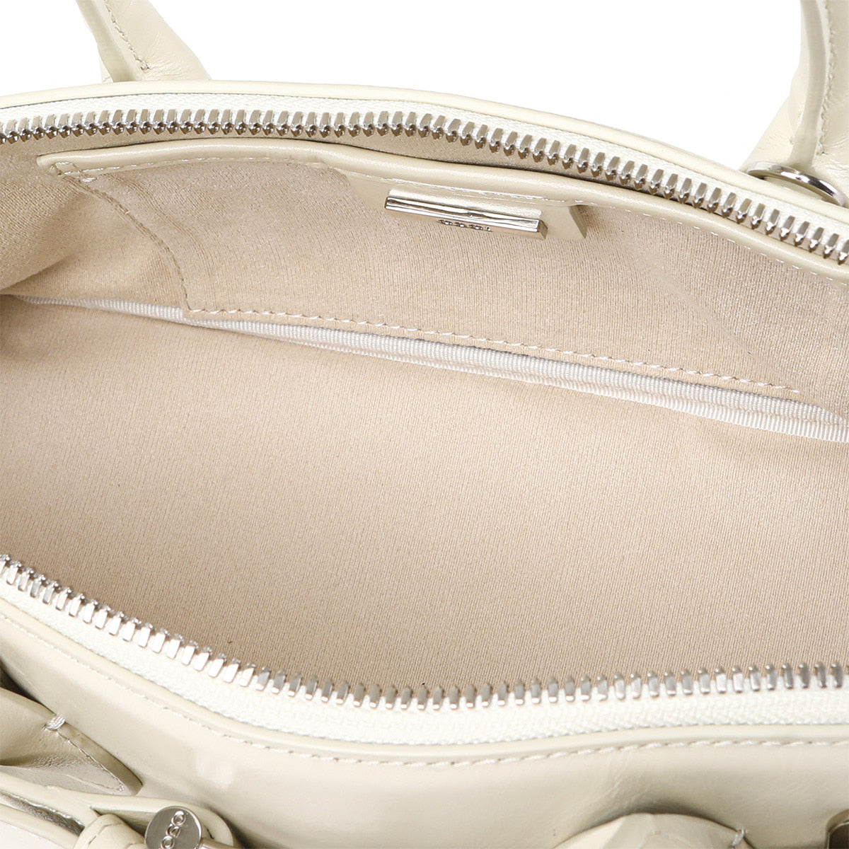 ZIP BROCLE MINI [STONE CREAM]