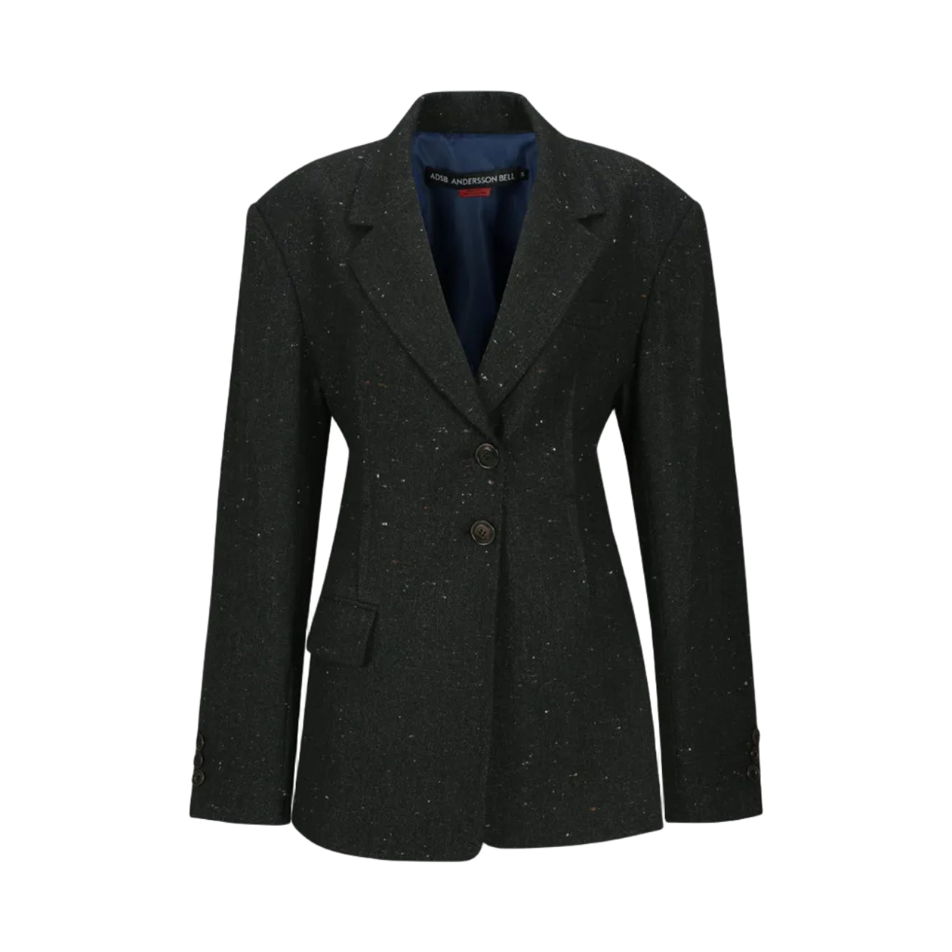 NEP WOOL CUT-OUT HARNESS JACKET awa665w (BLACK)